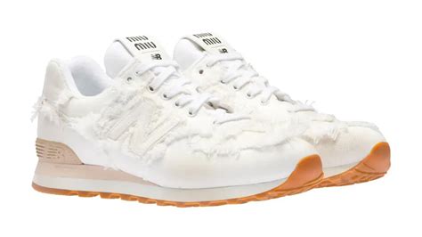 The latest Miu Miu x New Balance collaboration is .